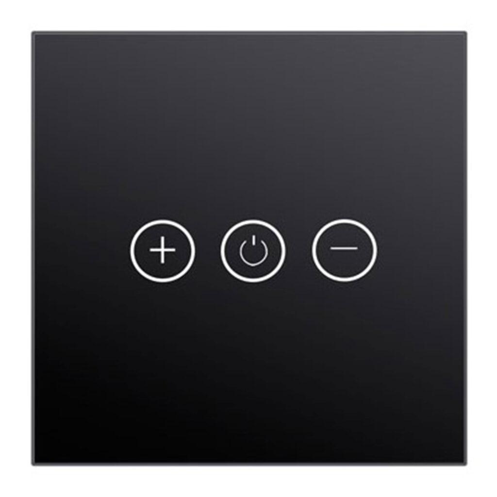 Glass touch dimmer black Zigbee version
