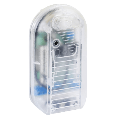 Electronic foot dimmer, 40-500W (1 lamp) transparent